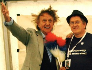 Me and Ken Dodd at Liverpool Resurgent, 24th Sept. 2010. Williamson Sq, Liverpool