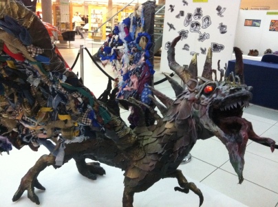 Dragons at the Norwich Forum!