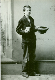 James William Carling as a boy